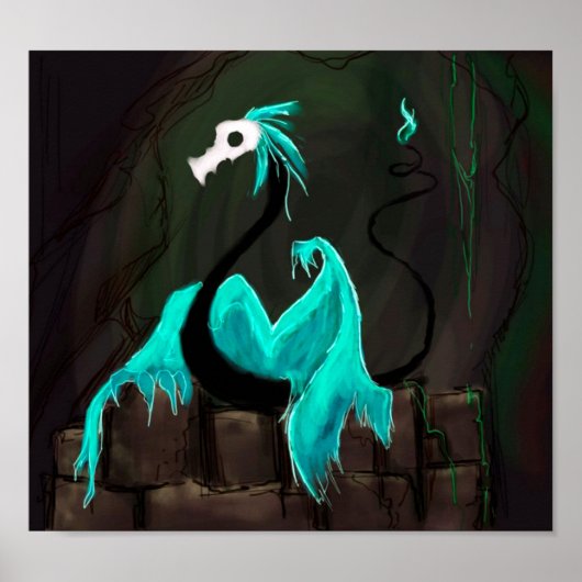 Q幽霊スニック ポスター (正面)