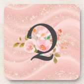 Q文字 コースター (正面)