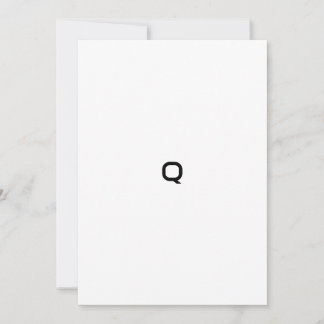 Q 招待状