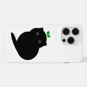 Q 猫のスマホケース iPhoneケース (裏面横)
