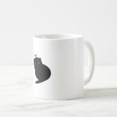 Q 猫 コーヒーマグカップ (正面右)