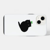 Q 猫 iPhoneケース (裏面横)
