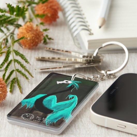 Q Keychain キーホルダー (正面右)