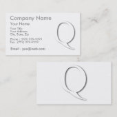 Q ombre 名刺 (正面/裏面)