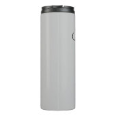 q rコードの追加とスキャンここに文字名を追加 タンブラー (裏面)