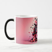 Q Valentine Alphabet 3D モーフィングマグカップ (左)