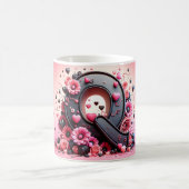 Q Valentine Alphabet 3D モーフィングマグカップ (中央)