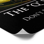 Q Wordポスタやる気を起こさせるー ポスター (角)