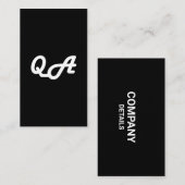 QAテスト用QA名刺デザイン 名刺 (正面/裏面)