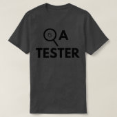 qa quality assurance tester classic tshirt Classic Tシャツ (デザイン正面)