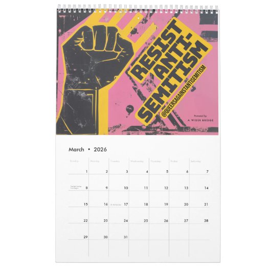 QAAカレンダー カレンダー (3月 2026)