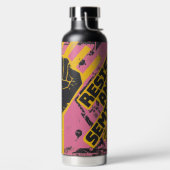 QAAレジス半主義サーマル ウォーターボトル (左面)