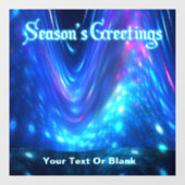 Qaanaaq – シーズンズグリーティングホリデーカード ウィンドウサイン (シート)