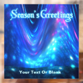 Qaanaaq – シーズンズグリーティングホリデーカード ウィンドウサイン (シート2)