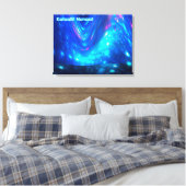Qaanaaq – ノーザンライト キャンバスプリント (インサイチュ (寝室))