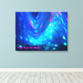 Qaanaaq – ノーザンライト キャンバスプリント (インサイチュ (ウッドフロア))