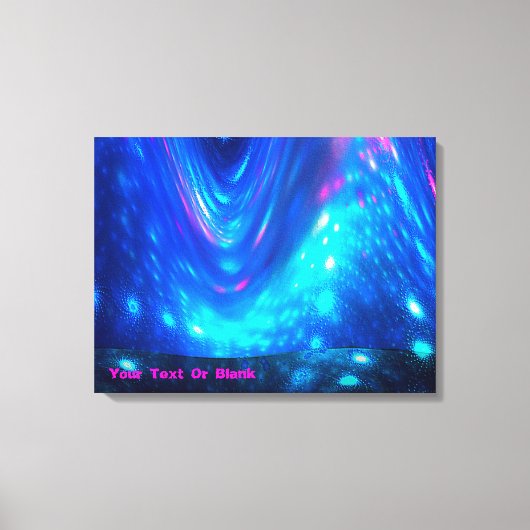 Qaanaaq – ノーザンライト キャンバスプリント (正面)