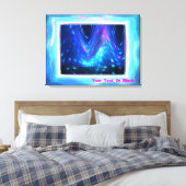 Qaanaaq – ノーザンライト キャンバスプリント (インサイチュ (寝室))