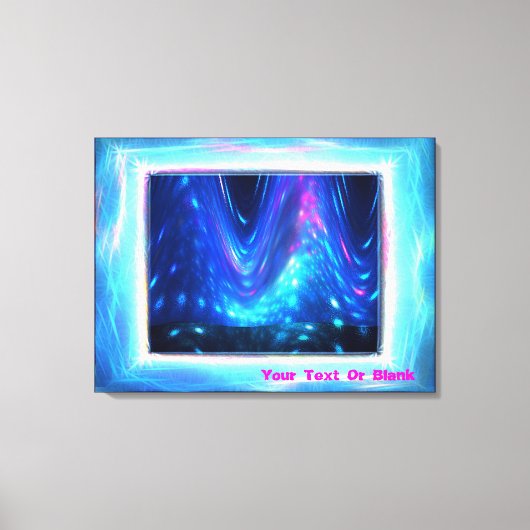 Qaanaaq – ノーザンライト キャンバスプリント (正面)