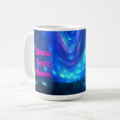 Qaanaaq – ノーザンライト コーヒーマグカップ (正面左)