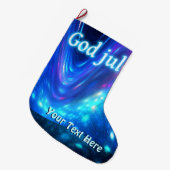 Qaanaaq – 神のジュル ラージクリスマスストッキング (正面 (吊り時))