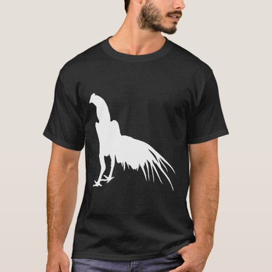 Qaib Thai Rooster Chicken  Tシャツ (正面)