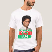 Qaidi No 804イムランカーンTシャツ Tシャツ (正面)