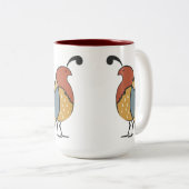 Qail ツートーンマグカップ (正面右)