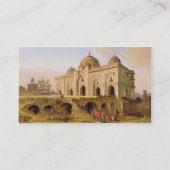 Qal A-l-Kuhna Masjid、Purana Qila、デリー、c.1 名刺 (裏面)