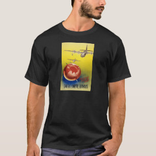 Qantas帝国航空路 Tシャツ