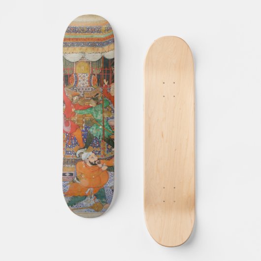 Qasim Dasavantaを助けるHamzaの英雄の戦い スケートボード (正面)