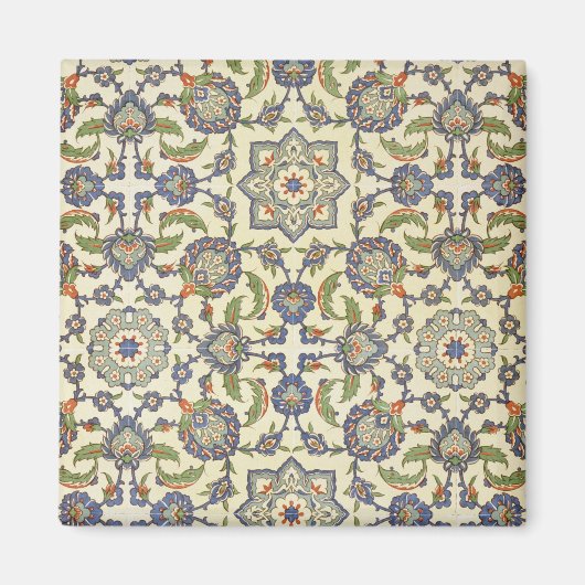 Qasr Rodouanの壁のタイル、「アラブ美術から見た マグネット (正面)