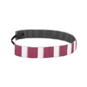 Qatar Flag アスレチックヘッドバンド (左)