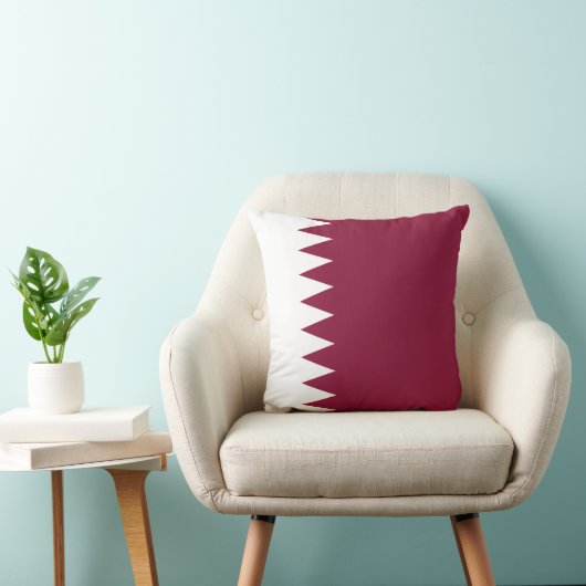 Qatar Flag クッション (椅子)