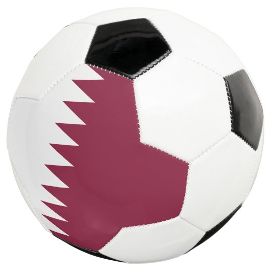 Qatar Flag サッカーボール (3/4)