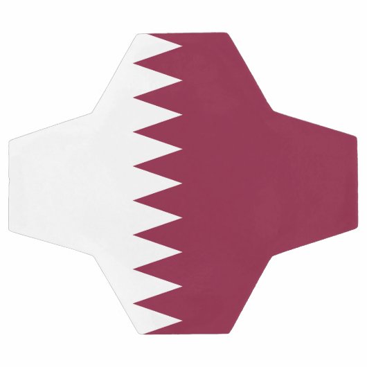 Qatar Flag サッカーボール (フラット)
