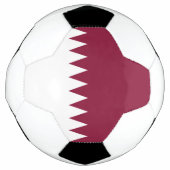 Qatar Flag サッカーボール (正面)