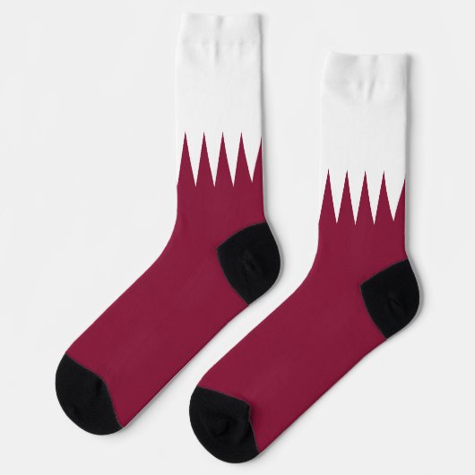 Qatar Flag ソックス (左)