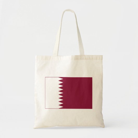 Qatar Flag トートバッグ (正面)