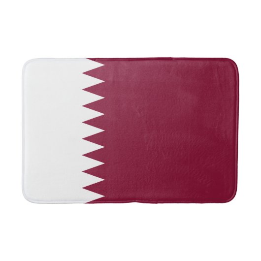 Qatar Flag バスマット (正面)