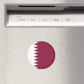 Qatar Flag マグネット (インサイチュ (食洗機))