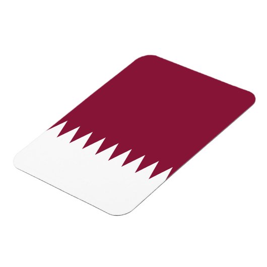 Qatar Flag マグネット (左側)