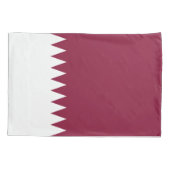 Qatar Flag 枕カバー (裏面)