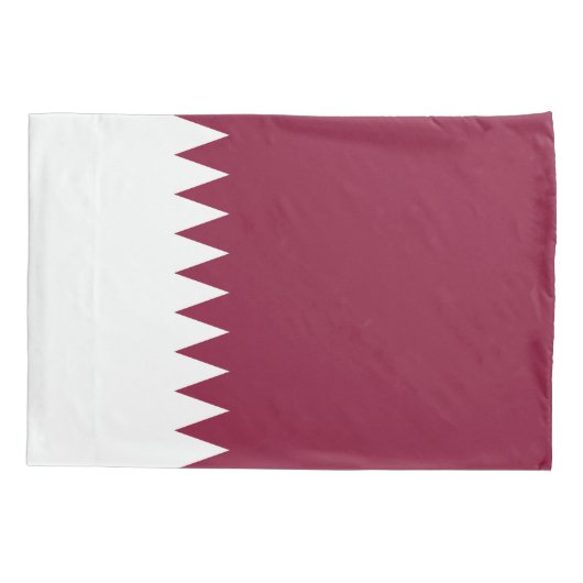 Qatar Flag 枕カバー (裏面)