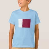 Qatar Flag Tシャツ (正面)
