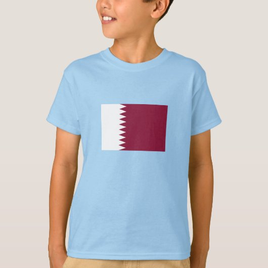 Qatar Flag Tシャツ (正面)