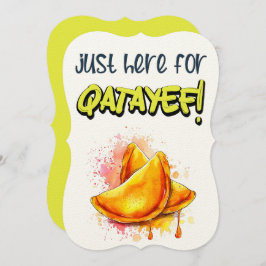 Qatayefقطايف رمضان بالعربي مضحكのためにここだけ 招待状