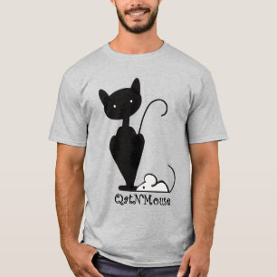 QatNMhouseロゴシャツ Tシャツ