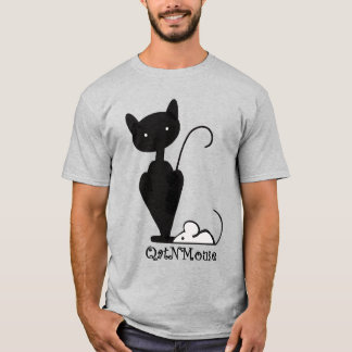QatNMhouseロゴシャツ Tシャツ