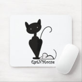 QatNMhouseロゴマウスパッド マウスパッド (マウス)